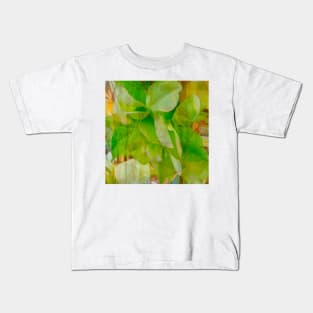 Ethereal Leaf Abstract Kids T-Shirt